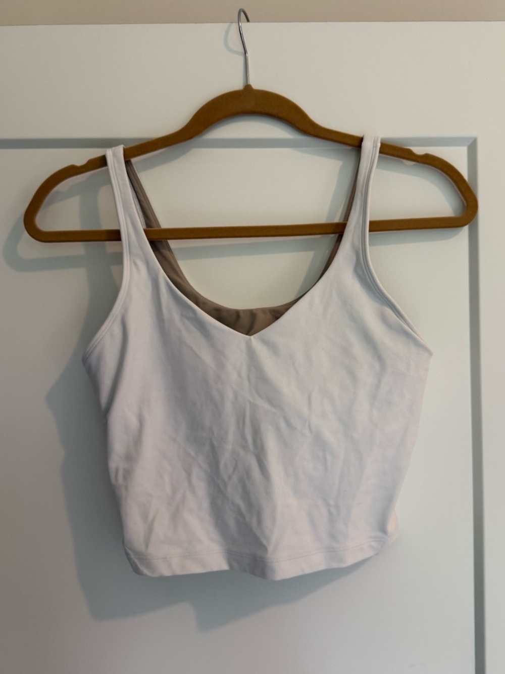 Lululemon V-Neck Tank Top - White